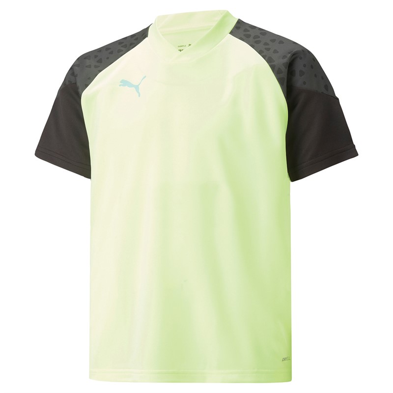 Puma Junior Individualcup Training Jersey Fast Yellow/Puma Black