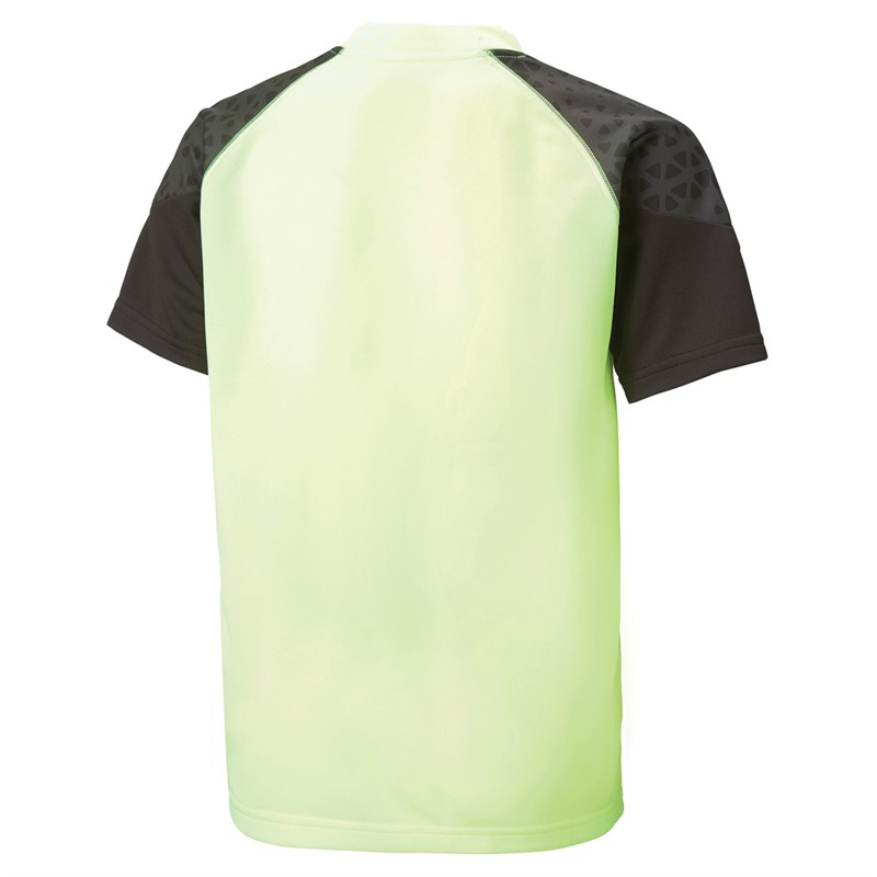 Puma Junior Individualcup Training Jersey Fast Yellow/Puma Black