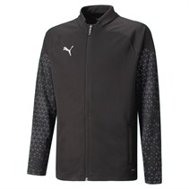 Puma Junior Teamcup Training Poly Track Jacket Black