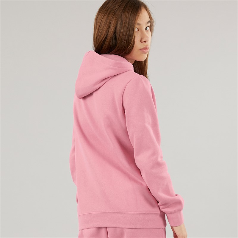 Puma Girls Sportstyle Fleece Hoodie Mauved Out