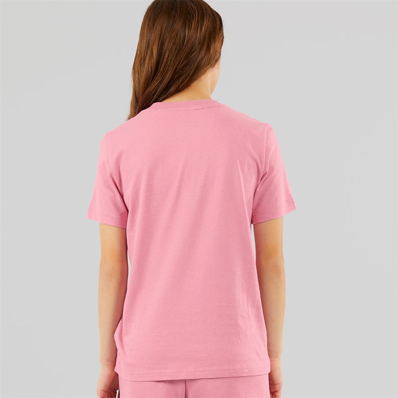 Puma Girls Sportstyle Wording T-Shirt Mauved Out