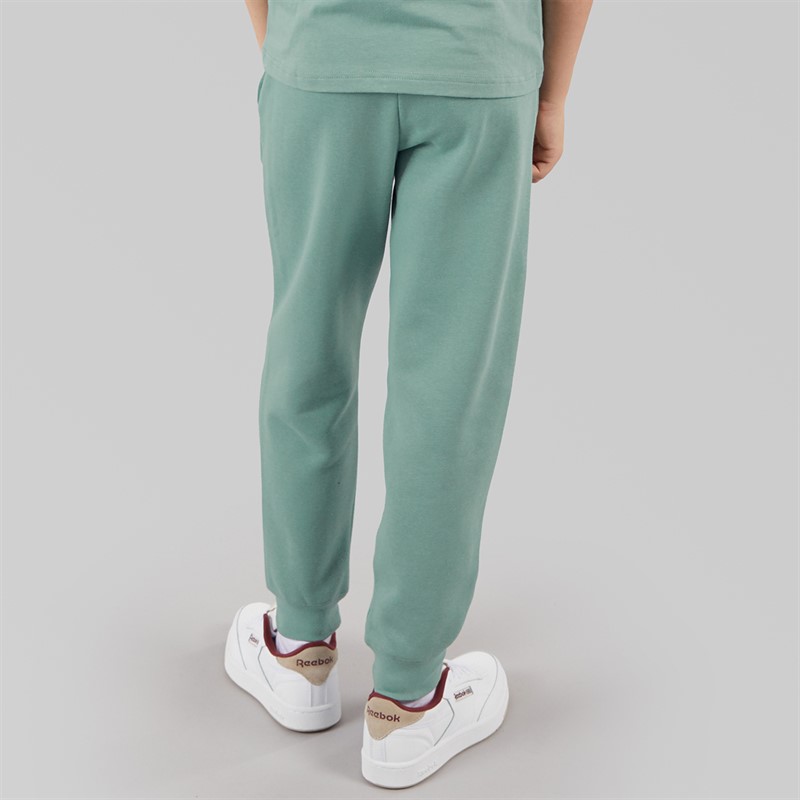 Puma Boys Sportstyle Fleece Sweatpants Green Moon