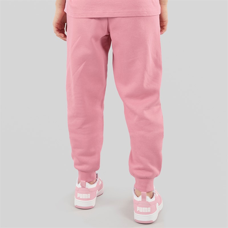 Puma Girls Sportstyle Fleece Sweatpants Mauved Out
