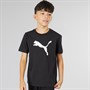 Puma Boys Essentials Cat Logo T-Shirt Puma Black