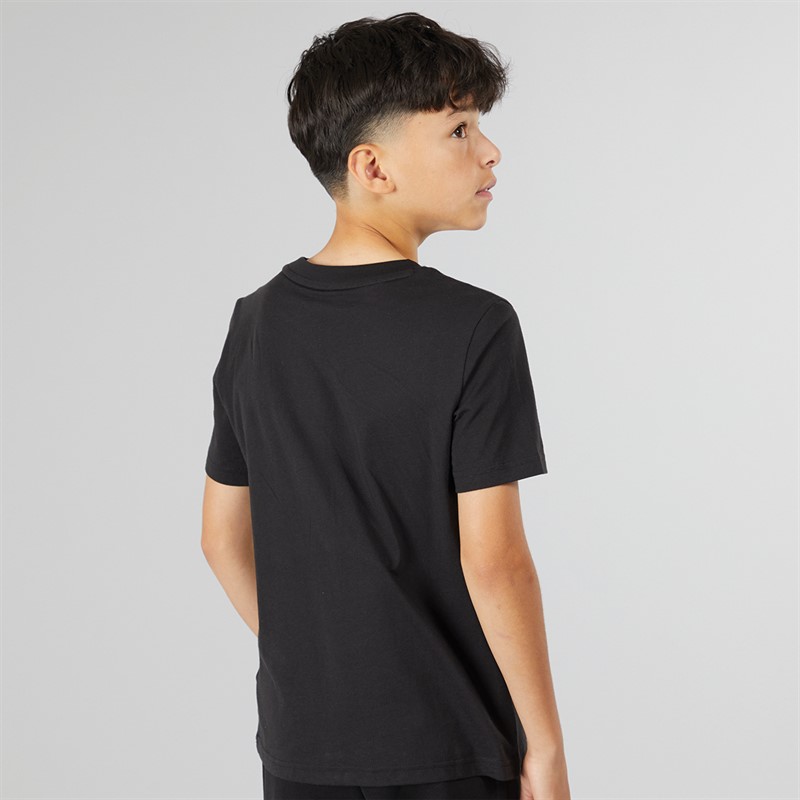 Puma Boys Essentials Cat Logo T-Shirt Puma Black