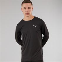 Puma Heren Run Favorite Lange Mouwen Hardloop Top Puma Zwart