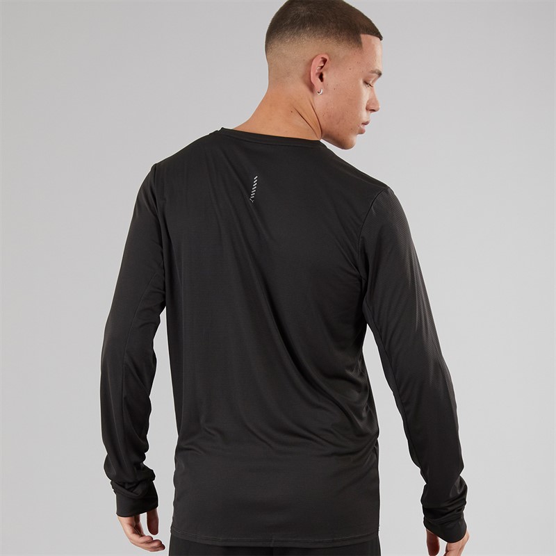 Puma Herren Lauf Favorit Langarm Lauf Oberteil Puma Schwarz