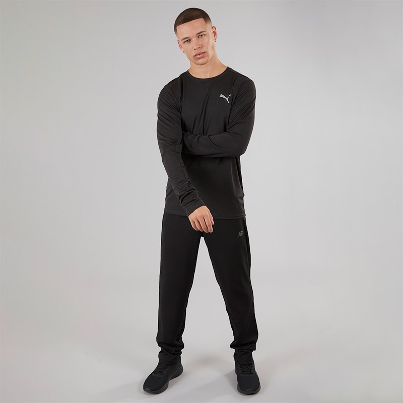 Puma Herren Lauf Favorit Langarm Lauf Oberteil Puma Schwarz