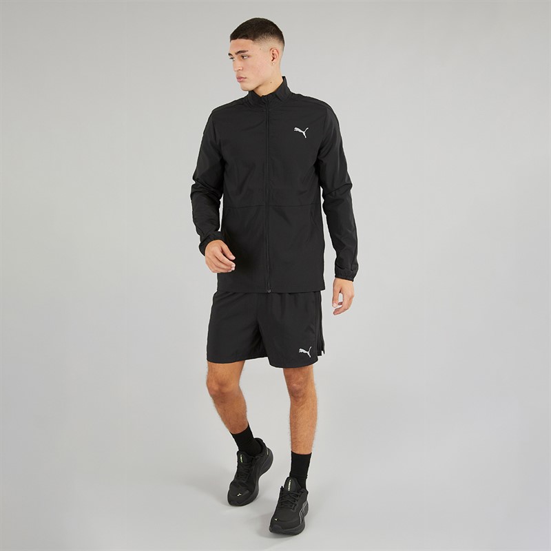 Puma Herren Lauf Favorit Gewebte Laufjacke Puma Schwarz