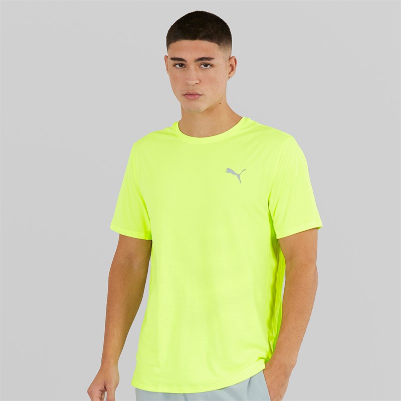 Puma Herren Run Favorite Velocity Lauf Oberteil Fizzy Apple