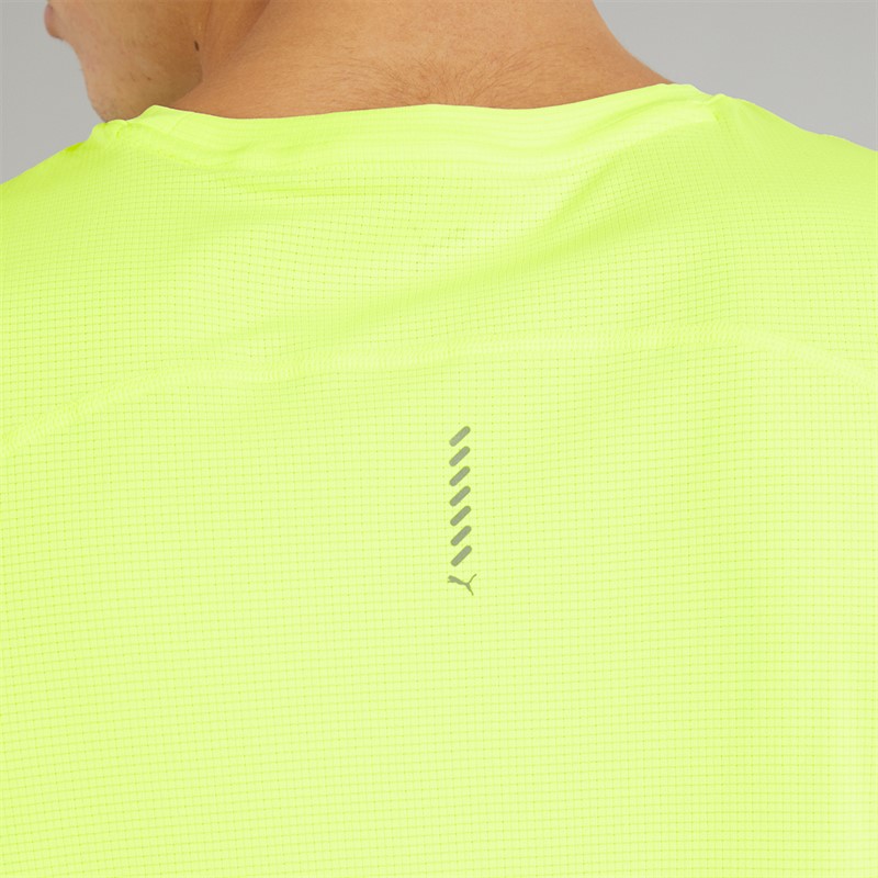 Puma Herren Run Favorite Velocity Lauf Oberteil Fizzy Apple