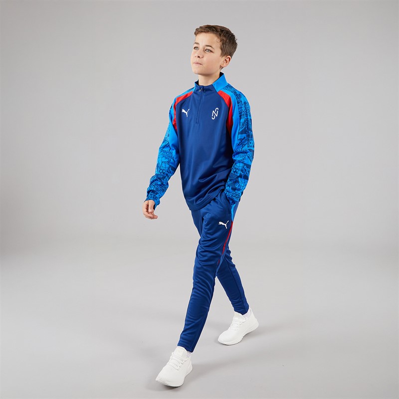 Puma Junior Neymar JR Playmaker Training Pant Blazing Blue/Puma White/Ultra Blue