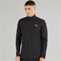 Puma Herren Lauf Favorite 1/4 Zip Lauf Oberteil Puma Schwarz