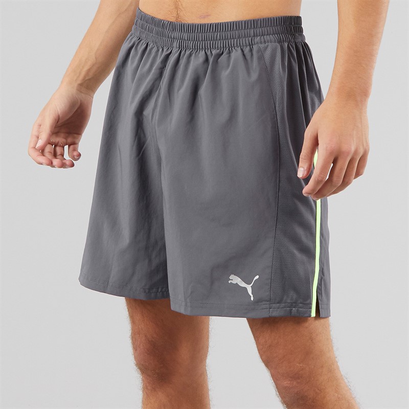 Puma Herren Lauf Lieblings Geschwindigkeit 7 Zoll Laufshorts Galactic Gray