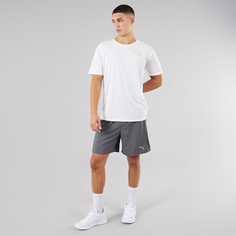 Puma Herren Lauf Lieblings Geschwindigkeit 7 Zoll Laufshorts Galactic Gray