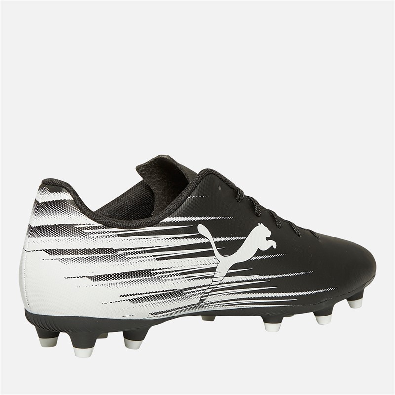 Puma Heren Attacanto II FG / AG Stevige / Kunstmatige Ondergrond Voetbalschoenen Puma Zwart / Puma Wit