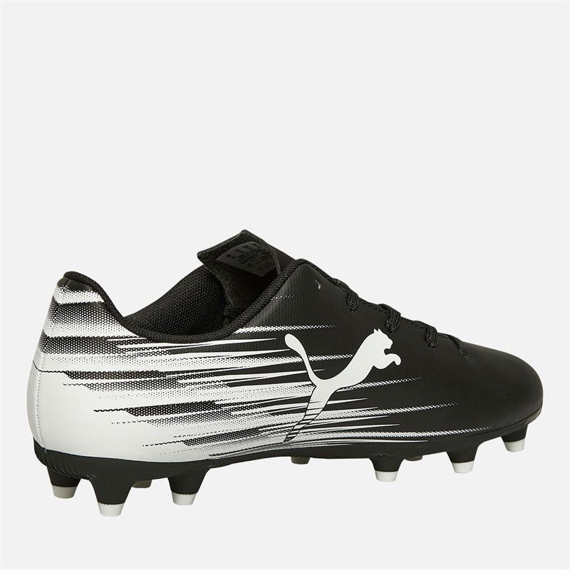 Puma Kids Attacanto II FG/AG Firm/Artifical Ground Football Boots Puma Black/Puma White
