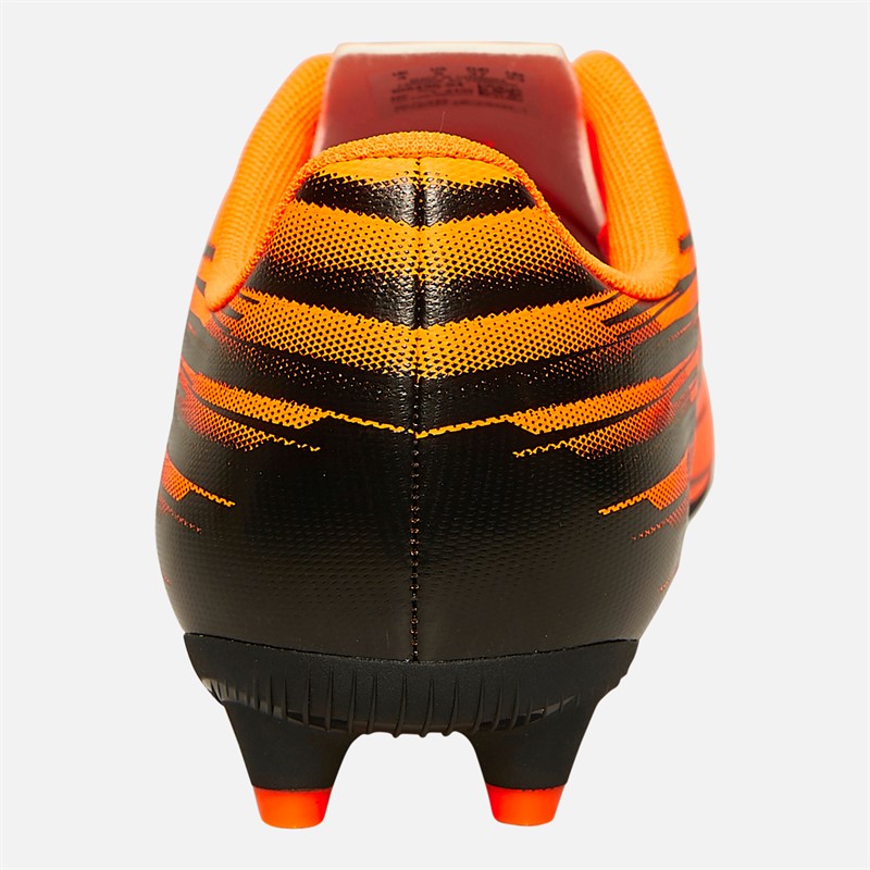 Puma Kids Attacanto II FG/AG Firm/Artifical Ground Football Boots Heat Fire/Puma Black