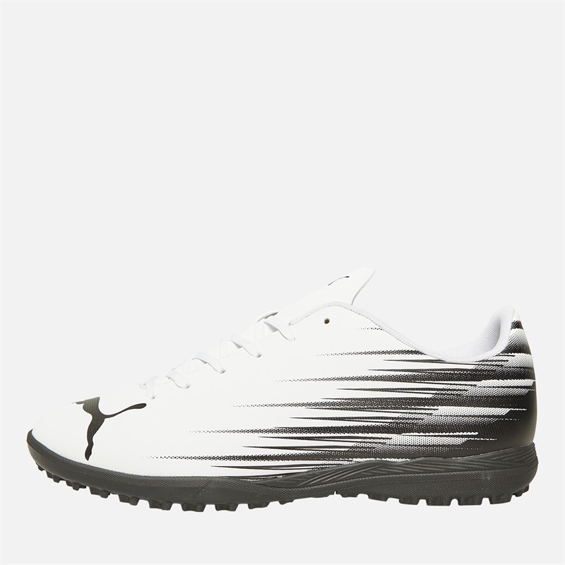 Puma Mens Attacanto II TT Astro Football Boots Puma White/Puma Black - Size 9