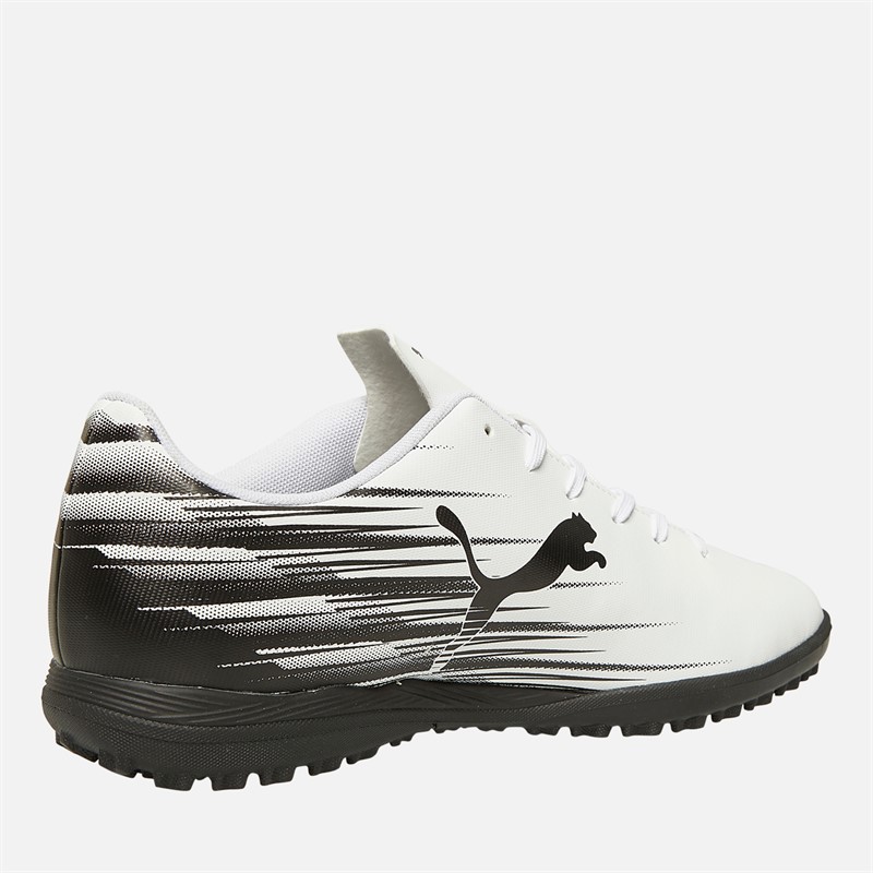 Puma Heren Attacanto II TT Astro Voetbalschoenen Puma Wit / Puma Zwart