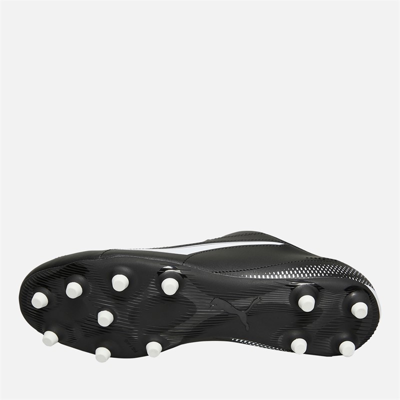 Puma Herren Vitoria II FG / AG Hartboden / Kunstrasen Fußballschuhe Puma Schwarz / Puma Weiß