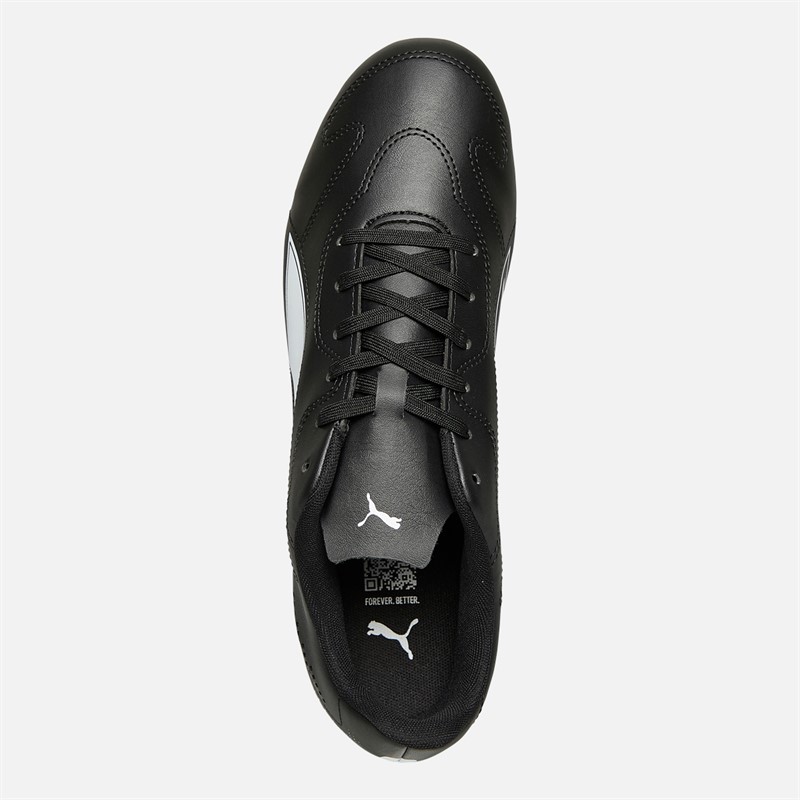 Puma Herren Vitoria II FG / AG Hartboden / Kunstrasen Fußballschuhe Puma Schwarz / Puma Weiß