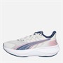 Puma Damen Puls Pro Neutrale gedämpfte Laufschuhe Feather Gray/Poised Pink/Dark Indigo