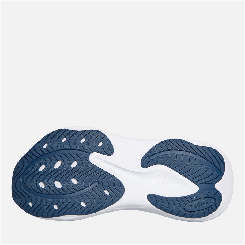 Puma Damen Puls Pro Neutrale gedämpfte Laufschuhe Feather Gray/Poised Pink/Dark Indigo