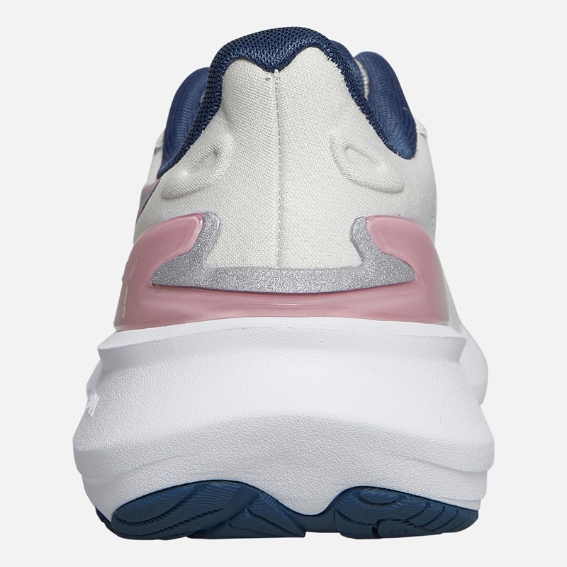 Puma Damen Puls Pro Neutrale gedämpfte Laufschuhe Feather Gray/Poised Pink/Dark Indigo