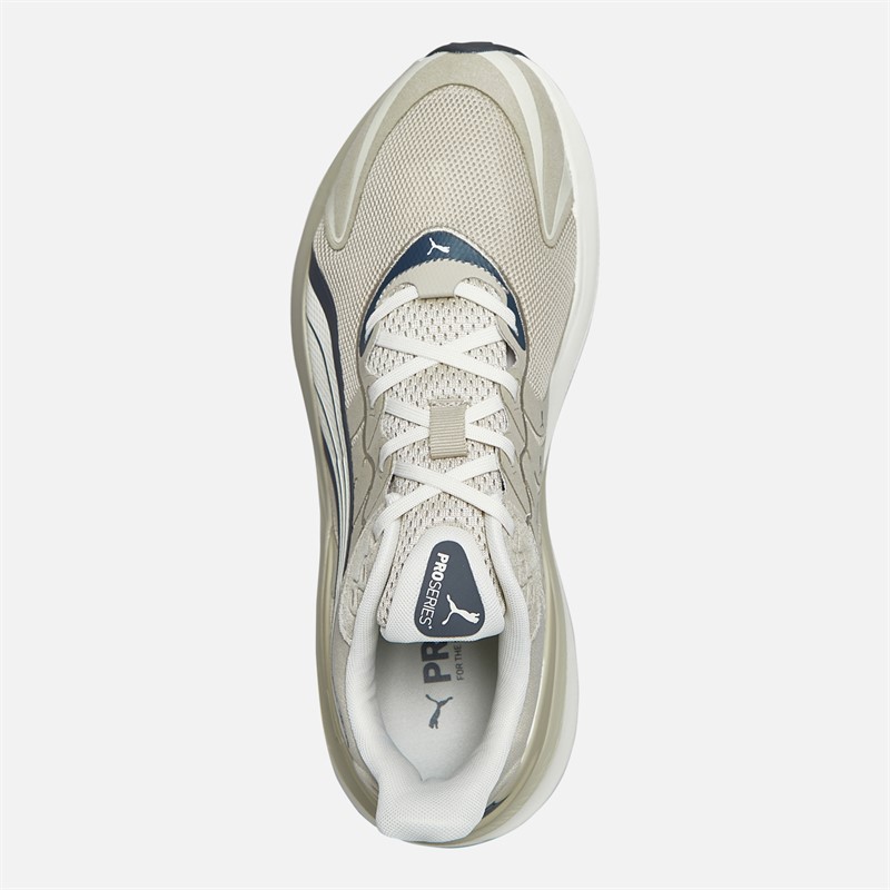 Puma Herren Pulse Pro Neutrale Dämpfende Laufschuhe Desert Dust/Warm White/Dusky Gray