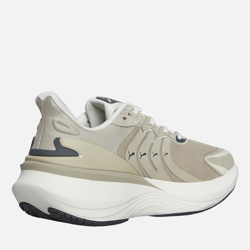 Puma Herren Pulse Pro Neutrale Dämpfende Laufschuhe Desert Dust/Warm White/Dusky Gray
