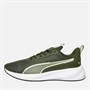 Puma Herren Flyer Lite 3 Neutral Laufschuhe Dunkel Olive / Puma Weiß / Fizzy Light