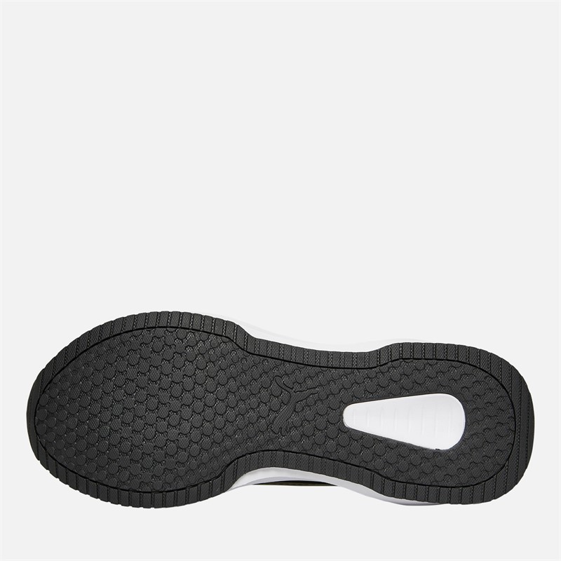 Puma Herren Flyer Lite 3 Neutral Laufschuhe Dunkel Olive / Puma Weiß / Fizzy Light