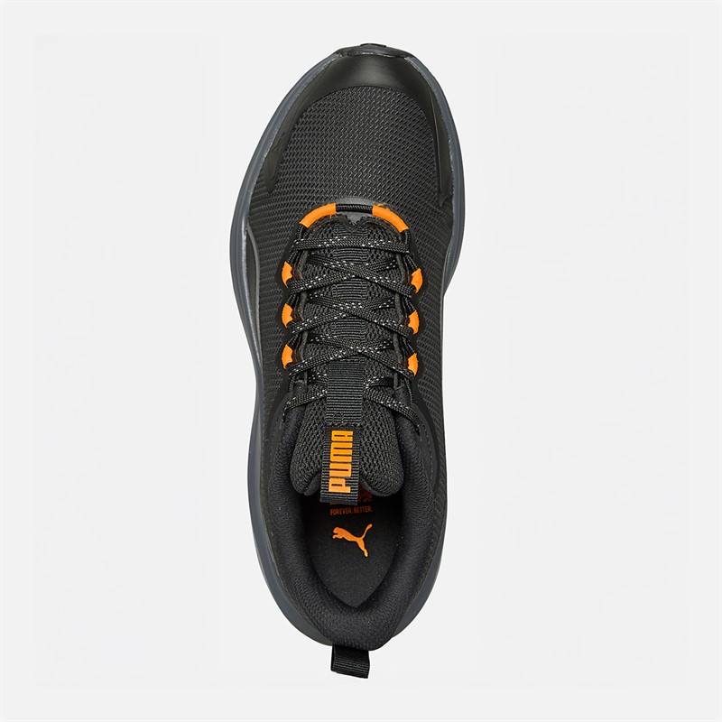 Puma Herren Skyrocket Lite Trail Laufschuhe Puma Black / Heat Fire