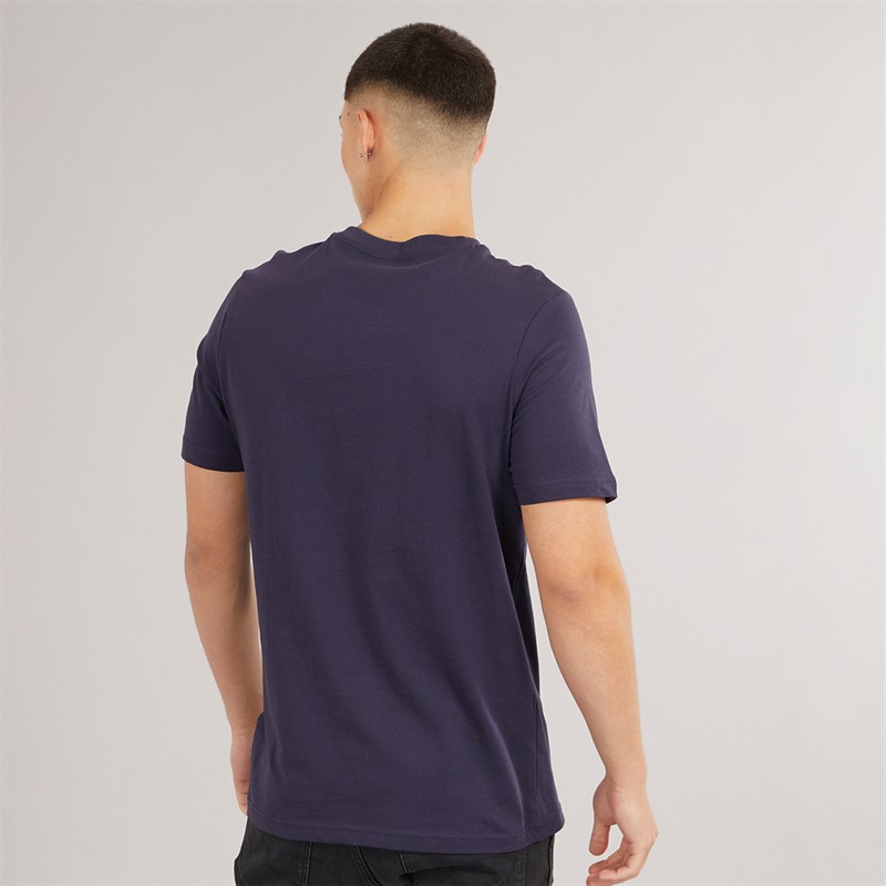 Puma Mens Essentials Large Logo T-Shirt Puma Navy