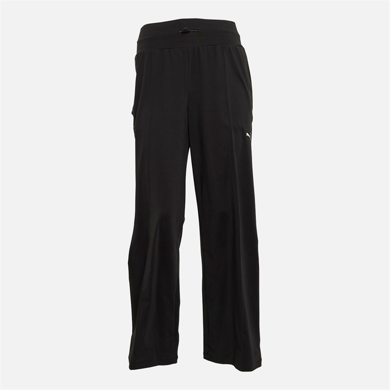 Puma Womens Cloudspun High-Waist Wide Leg Pants Puma Black