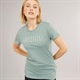 Puma Womens Puma Sport Graphic T-Shirt Green Moon