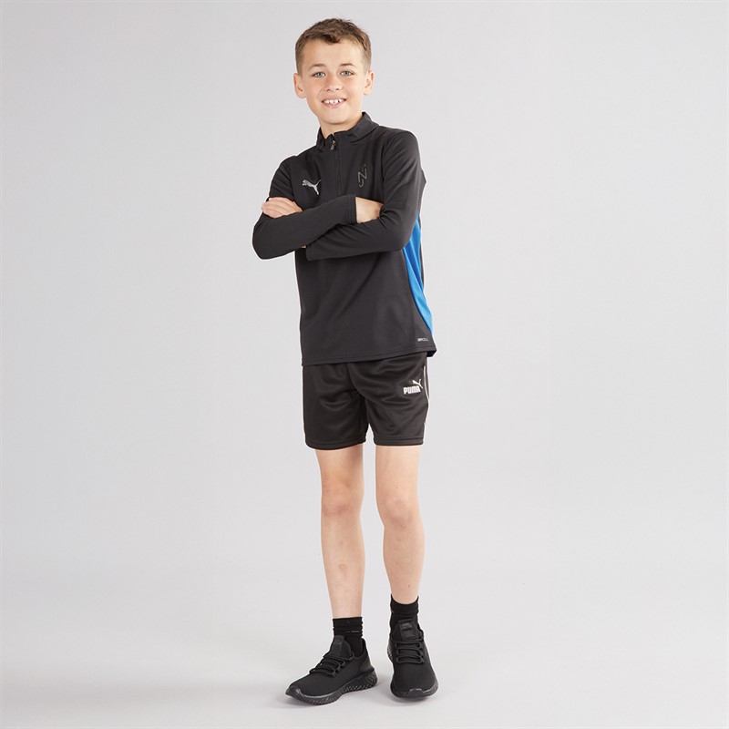 Puma Junior Boys Neymar JR Creativity 1/4 Zip Top Puma Black