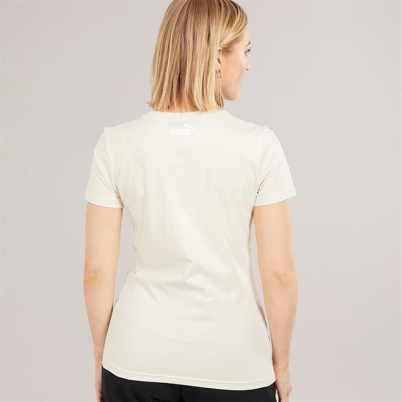 Puma Womens Puma Sport Graphic T-Shirt Alpine Snow