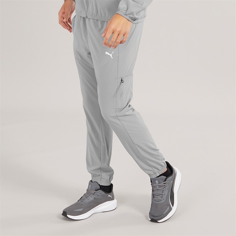 Puma Mens Puma Flex Tech Woven Cargo Pants Stormy Slate