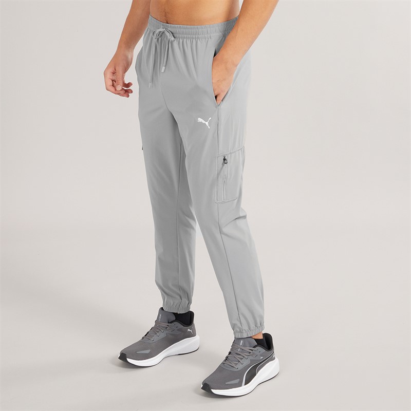 Puma Mens Puma Flex Tech Woven Cargo Pants Stormy Slate