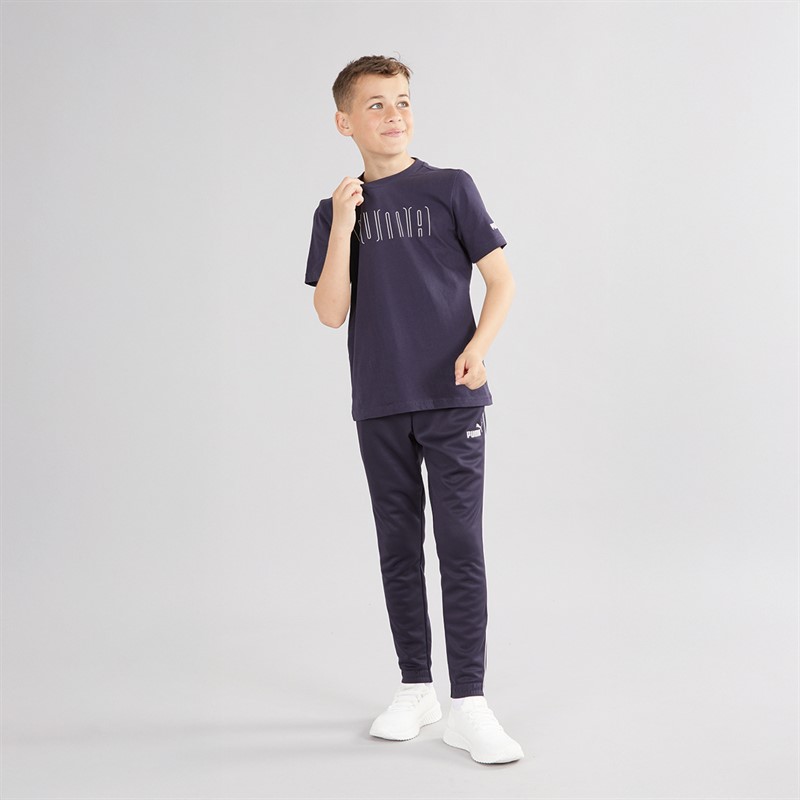 Puma Junior Boys Puma Sport Poly Track Pants Puma Navy