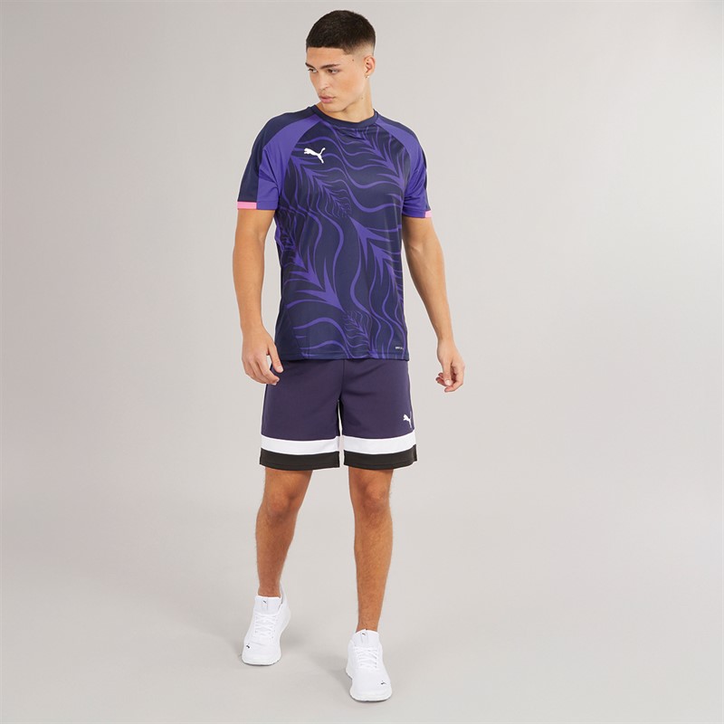 Puma Mens IndividualLIGA Graphic Jersey Club Navy