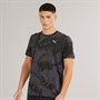 Puma Mens Puma Flex Tech Graphic T-Shirt Puma Black