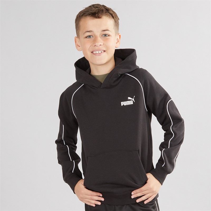 Puma Junior Boys Puma Sport Poly Hoodie Puma Black