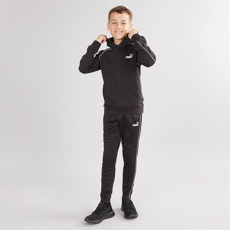 Puma Junior Boys Puma Sport Poly Hoodie Puma Black