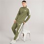 Puma Mens Essentials Fleece Tracksuit Olive