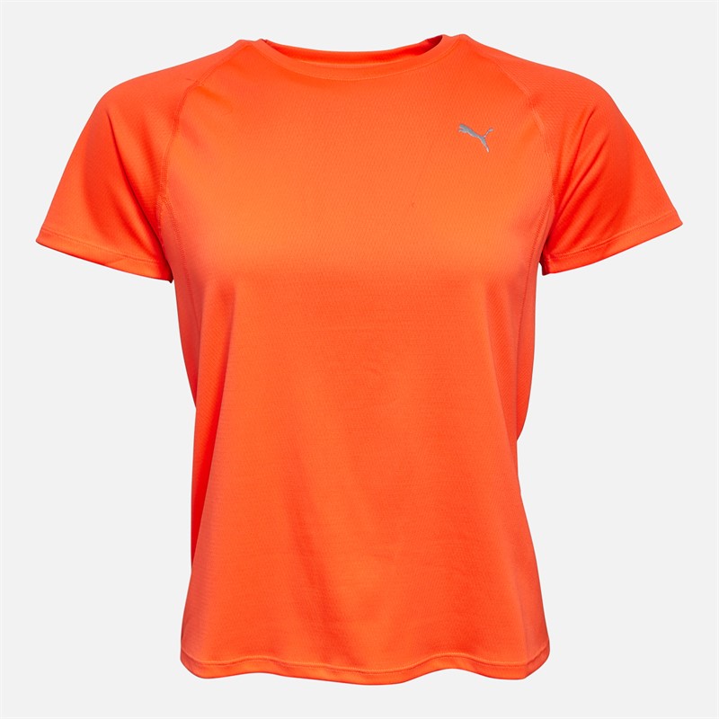 Puma Womens Velocity dryCELL Running Top Glowing Red