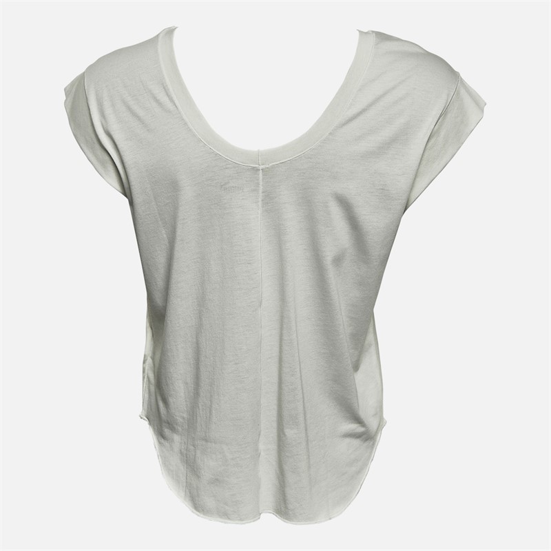 Puma Womens Studio Foundations T-Shirt Vapor Grey