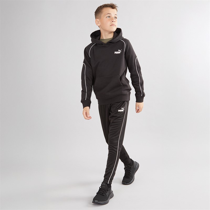 Puma Junior Boys Puma Sport Poly Track Pants Puma Black